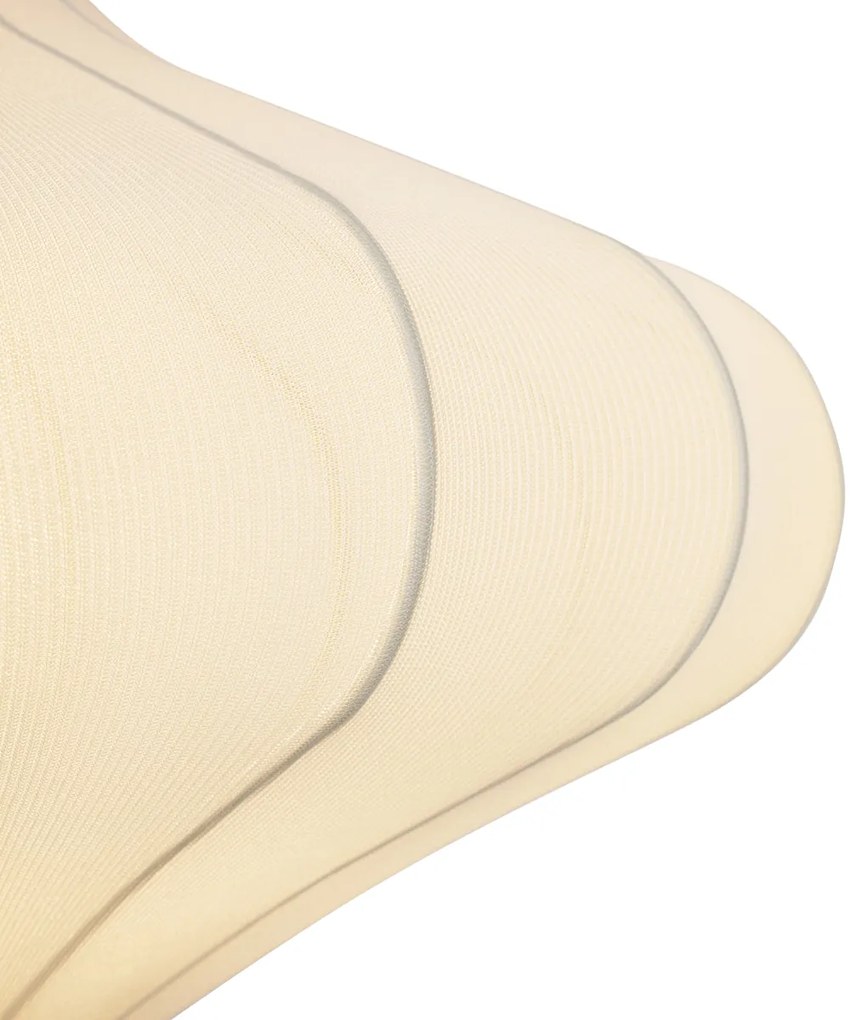 Candeeiro suspenso Japandi bege 50cm 3-luzes - Plu Japandi