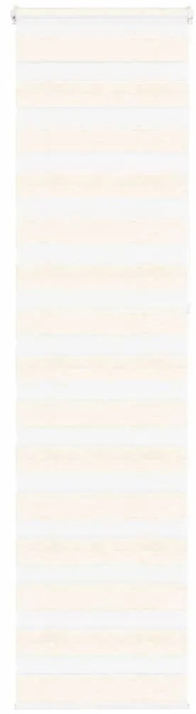 vidaXL Cortina de zebra 65x230 cm largura do tecido 60,9 cm poliéster