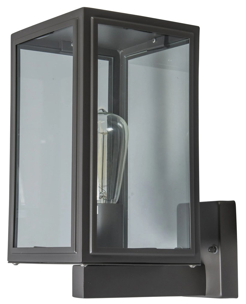 Candeeiro de parede industrial cinzento IP44 - Sutton Up