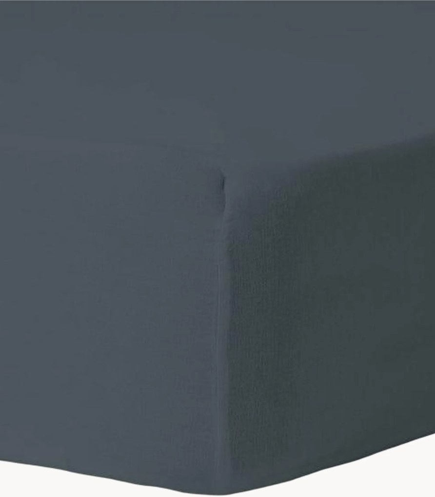 Lençol elástico artesanal em algodão para cama boxspring Luna