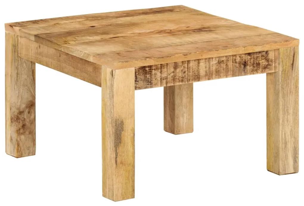 Mesa de centro 55x55x35 cm madeira de mangueira maciça