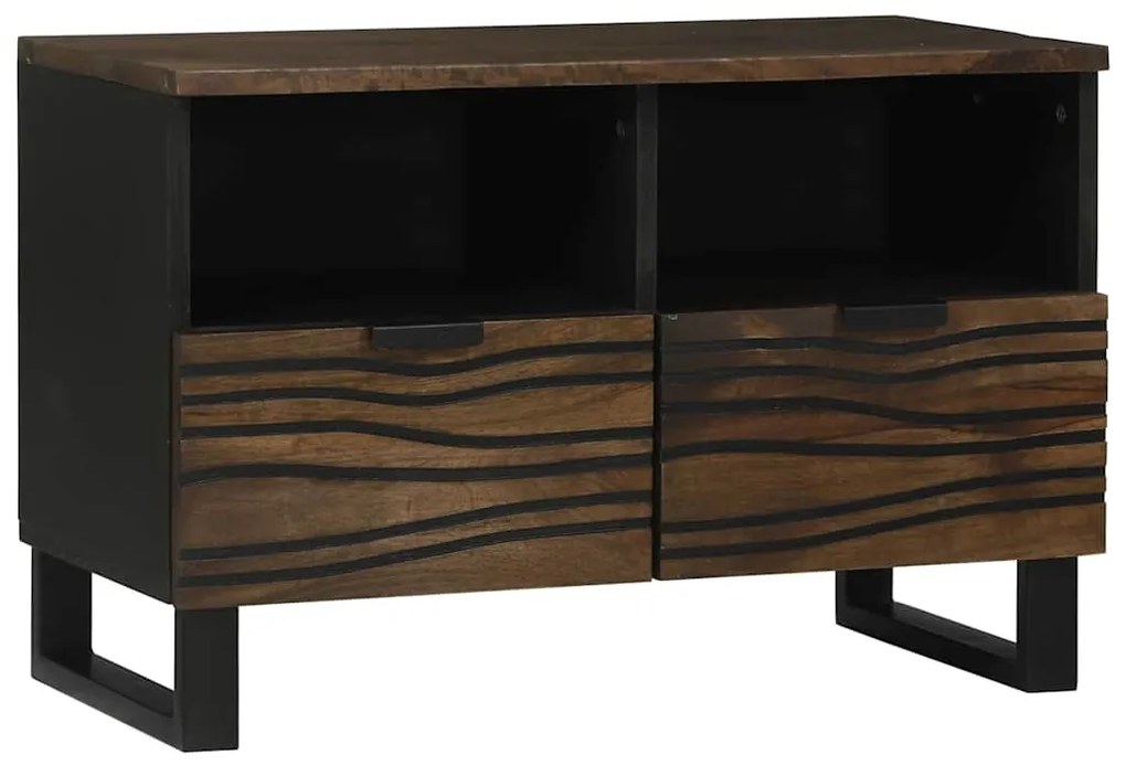 vidaXL Armário de TV com gaveta Castanho 70 x 33 x 46 cm