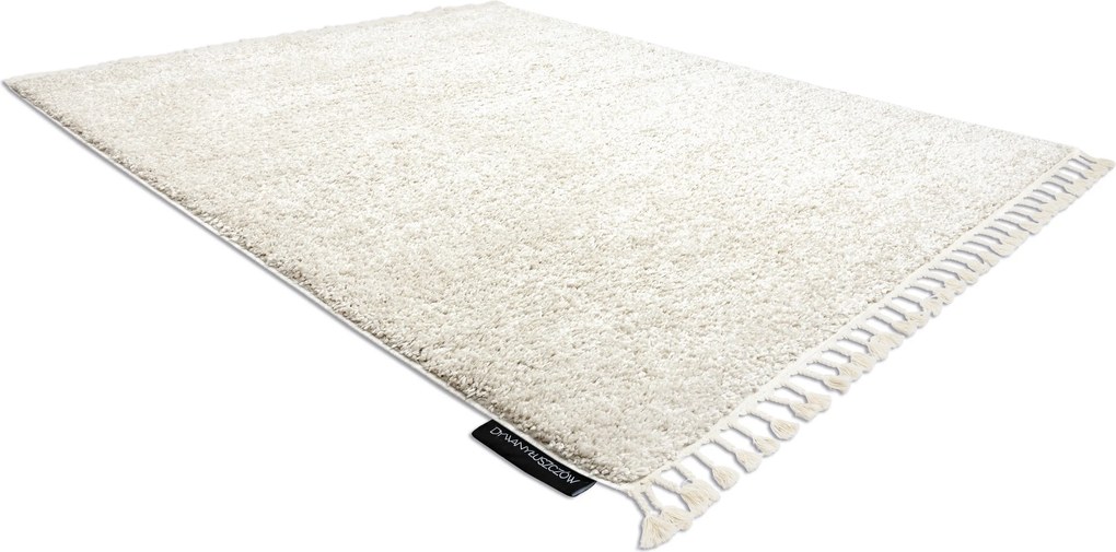 Tapete BERBER 9000 creme Franjas berbere marroquino shaggy - PRODUTO DE SEGUNDA GRAU