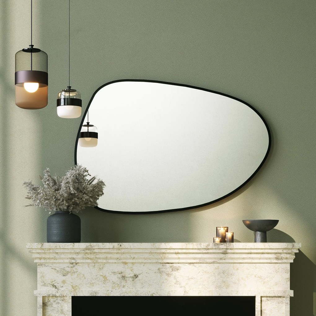 Espelho Pietra – Preto – 91 cm x 61 cm