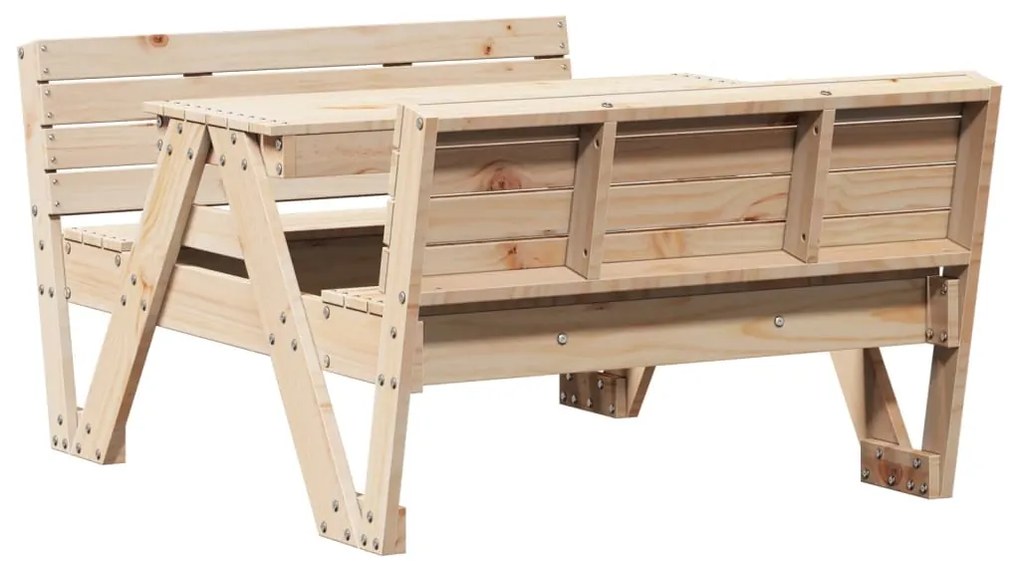 Mesa de piquenique para crianças 88x122x58 cm pinho maciço