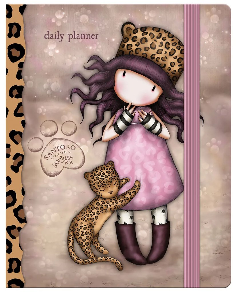 Agenda Gorjuss Leopardo (11.5 X 14.5 X 2 cm)