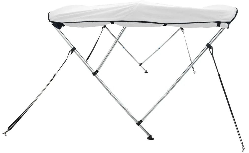 Toldo de 3 arcos Bimini c/ paredes laterais 183x(154-167)x137cm