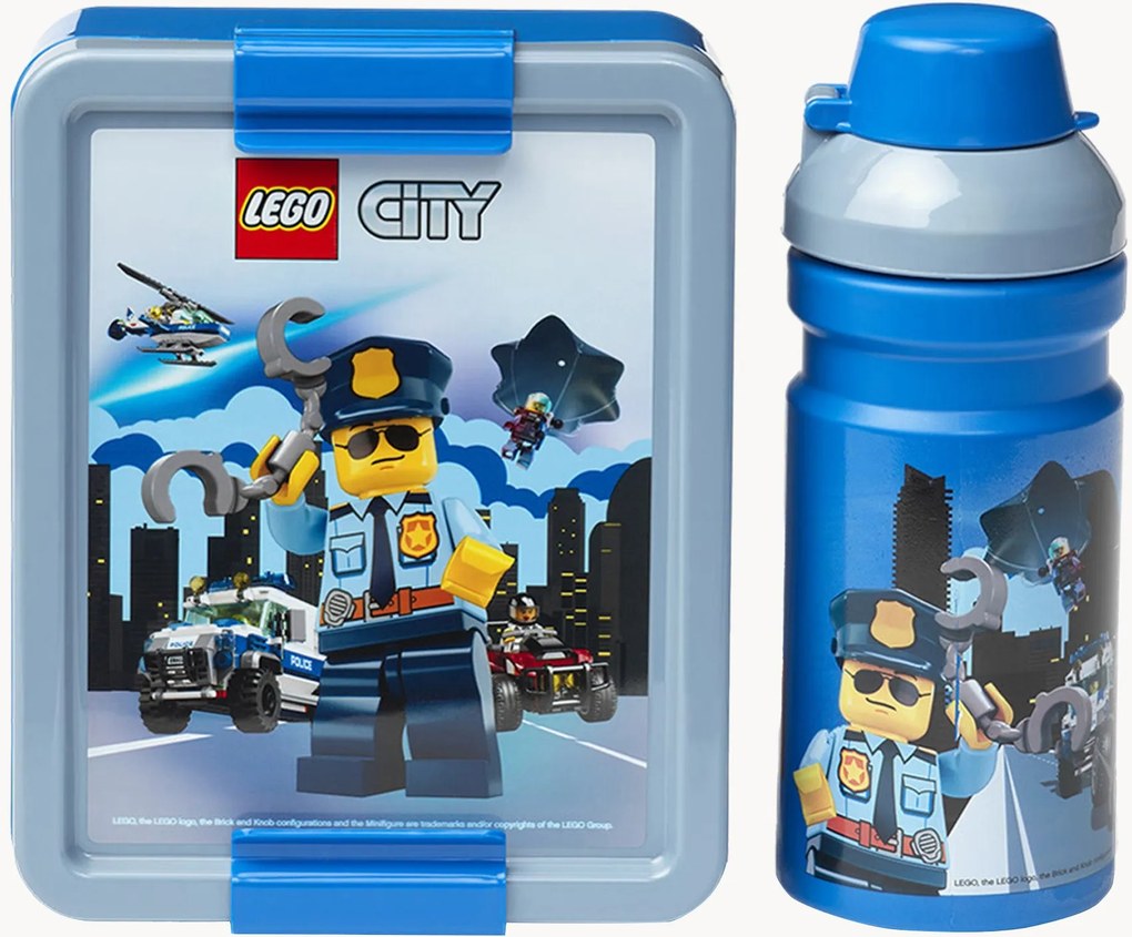 Conjunto de almoço para crianças City, conjunto de 2