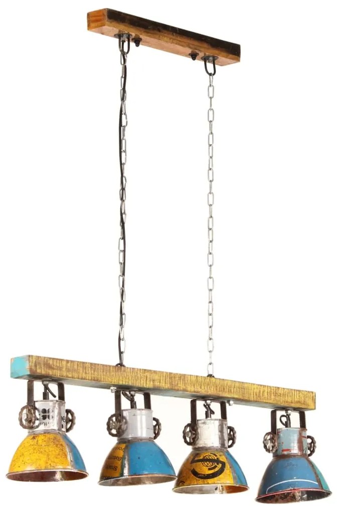 Candeeiro de teto industrial 25W 111 cm E27 multicor