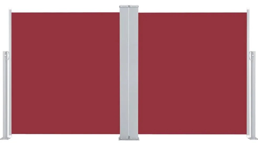 Toldo lateral retrátil 140x600 cm vermelho