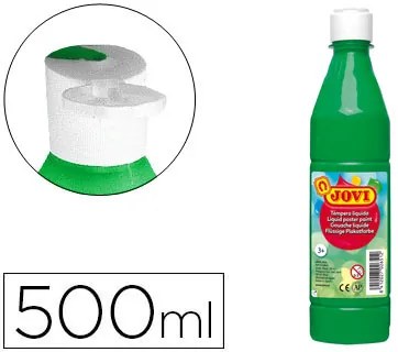 Guache Liquido Jovi 500 Ml Verde Medio