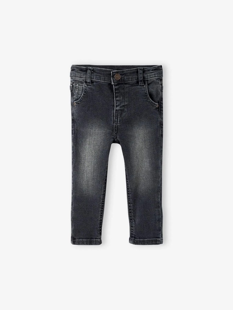 Jeans para bebé, com corte direito, BASICS ganga cinzenta