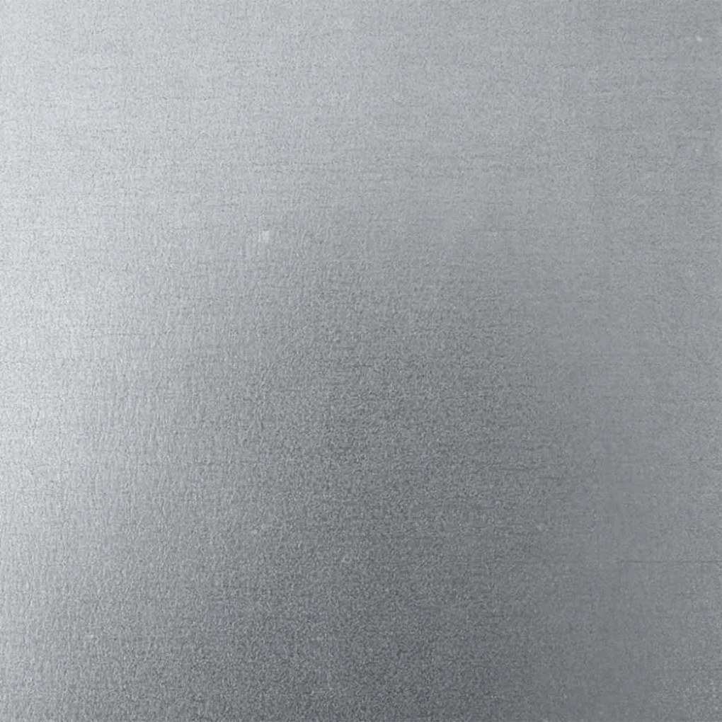 Vaso/floreira 32x29x75 cm aço galvanizado prateado