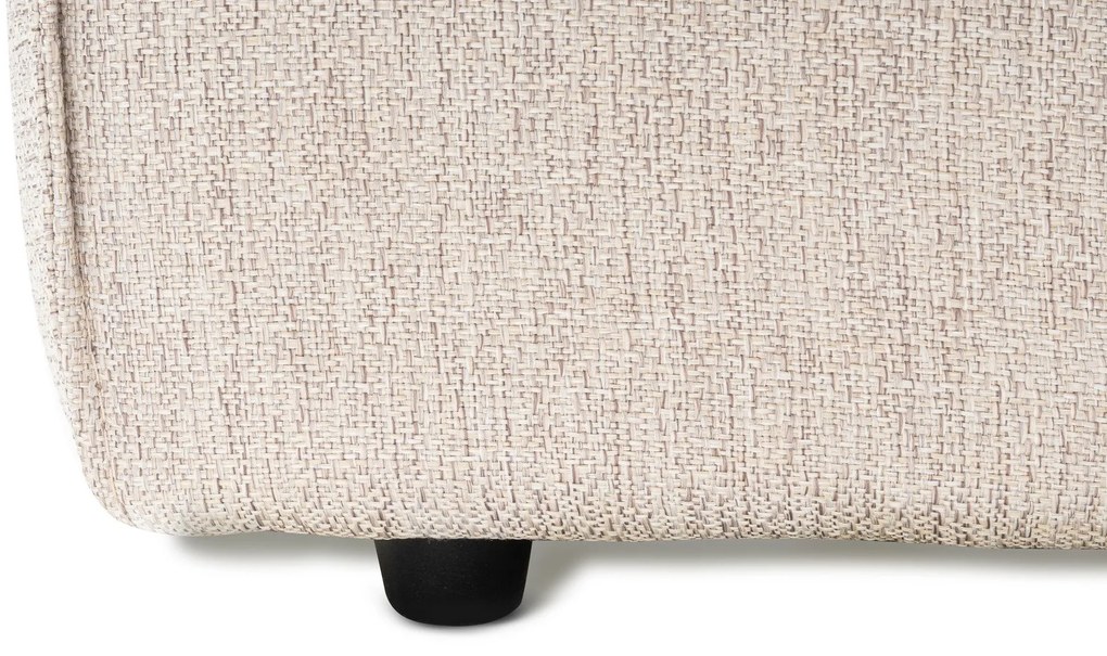 Pouffe Lora – Light Brown – 43 cm
