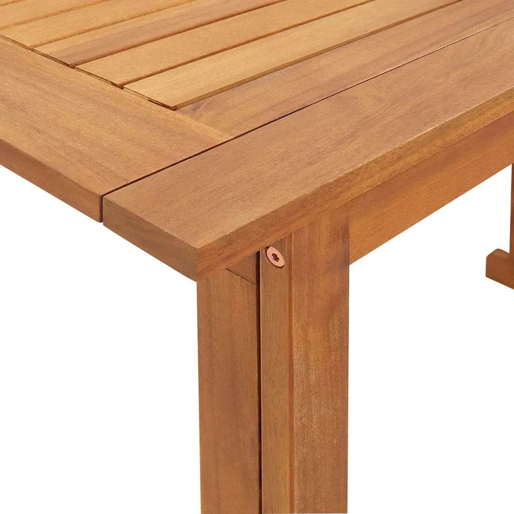 Mesa de bistrô 90x50x75 cm madeira de acácia maciça
