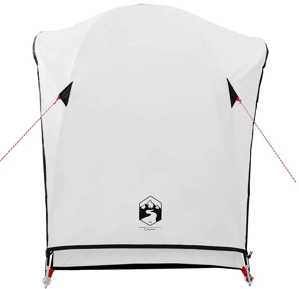 Tenda de campismo p/ 1 pessoa tecido opaco impermeável branco