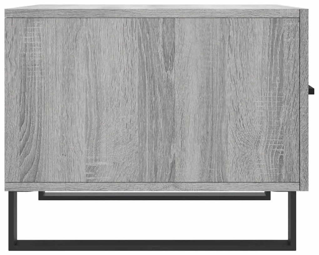 Mesas de centro 2 pcs 50x50x40 cm madeira proc. sonoma cinza