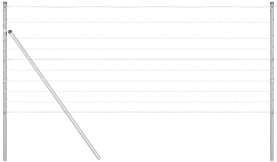 Cerca de Campo 1x50 m Aço Galvanizado
