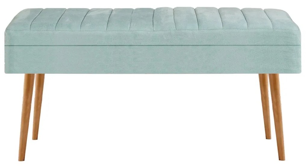Conjunto de Mesa de Jantar Extensível Vina – Pinho Atlântico e Pistach