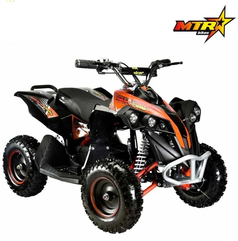 MINI MOTO 4 INFANTIL ELECTRICA 1000W MTR MALCOR PIRANHA AZUL