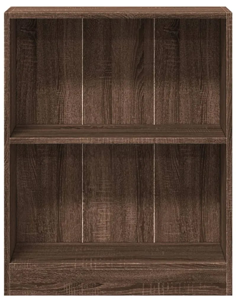 Estante 60x24x76 cm derivados de madeira carvalho castanho