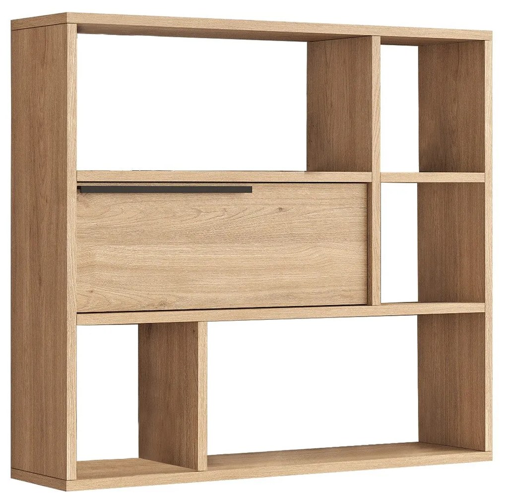 Prateleira de Parede ON5 – Nogueira – 90,1x81x22 cm