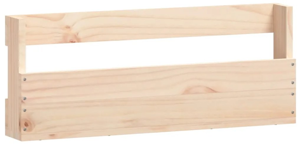 Sapateiras de montagem na parede 2 pcs 59x9x23 cm pinho maciço