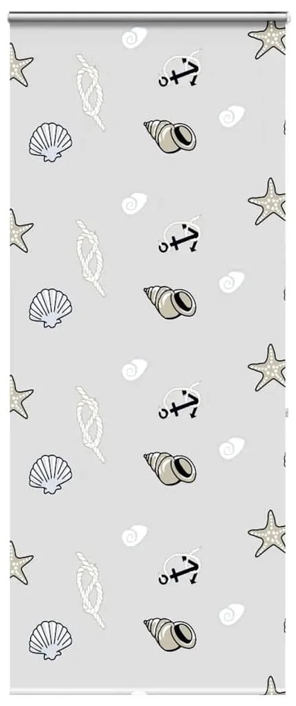 vidaXL Rolo de Duche Estores cassete 90x240 cm Largura Tecido 86 cm