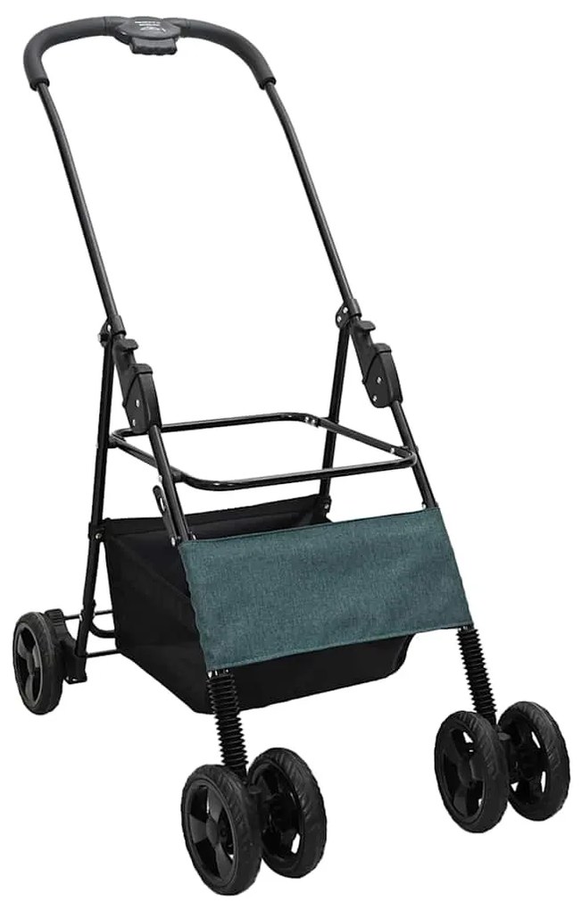 Carrinho de Pet Dobrável Verde 81 x 47 x 99 cm Tecido Oxford