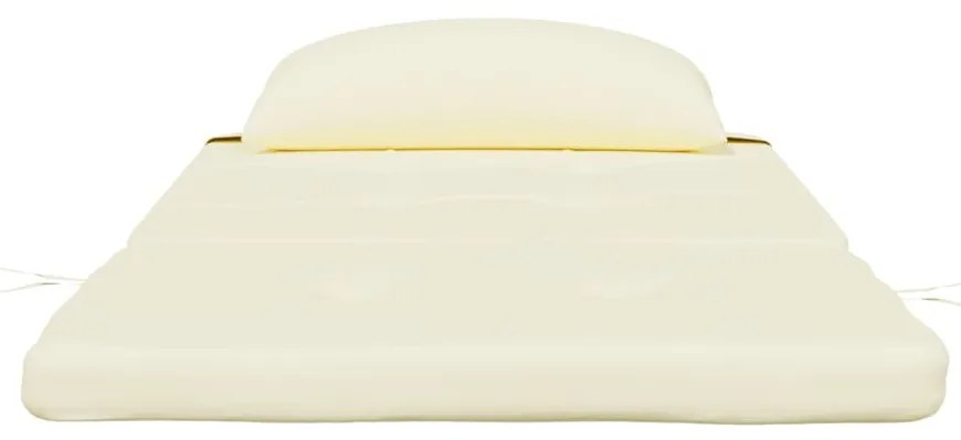 Almofadões p/ cadeira adirondack 2 pcs tecido oxford cor creme