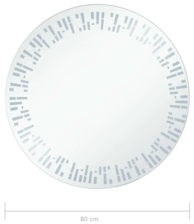 Espelho LED para casa de banho 80 cm