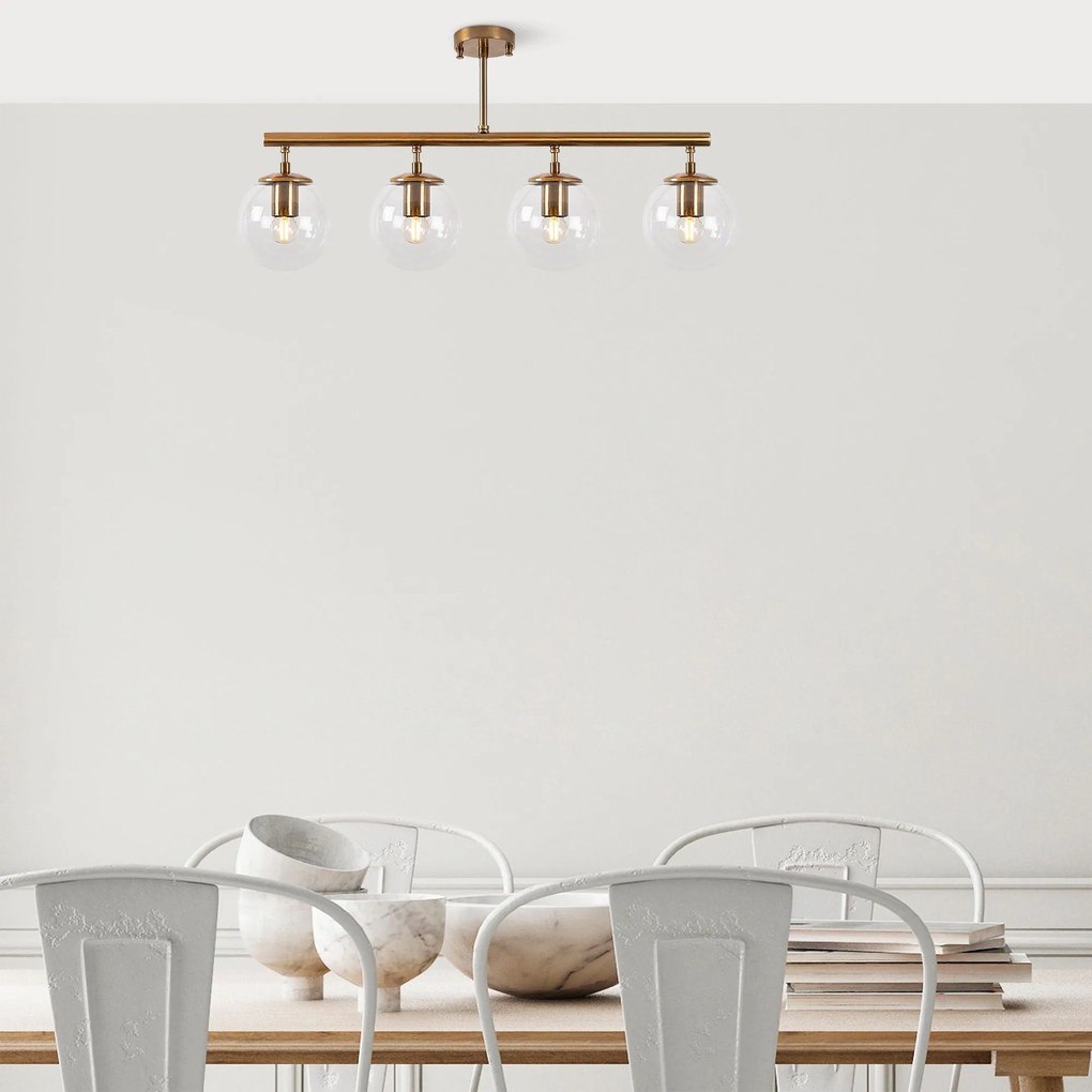 Chandelier Fazli – Vintage – 70 x 15 x 35 cm