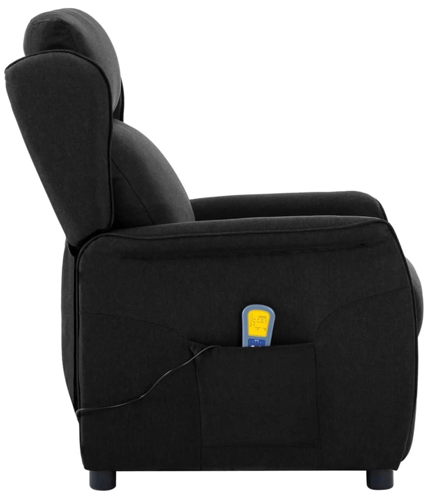 Cadeira de Massagem Tecido Preto