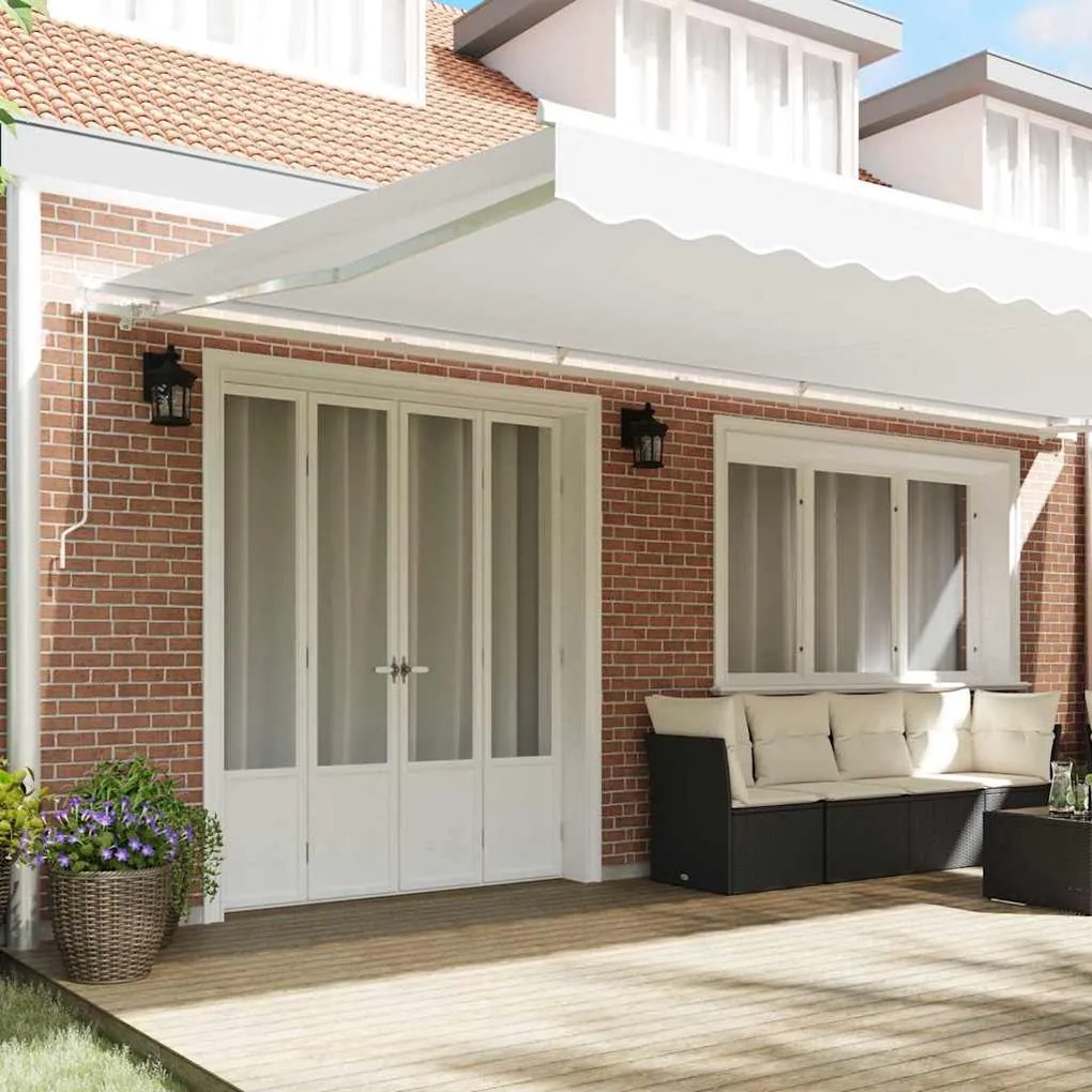 Tecido para Substituição de Toldo para Estrutura de 6x3.5 m Branco