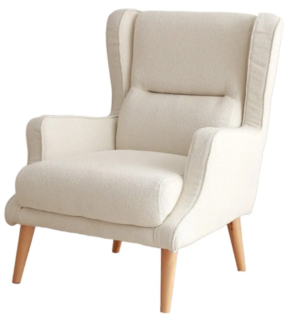 Cadeirão Klam – Creme – 78x94x70 cm