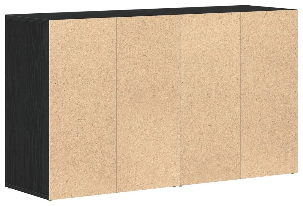 Buffet Carvalho Preto Madeira de engenharia 120 x 36 x 69 cm