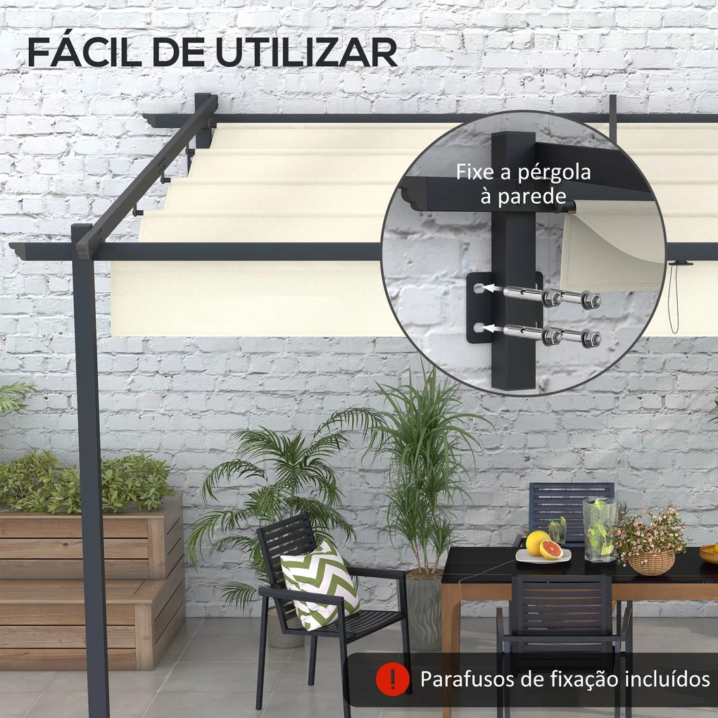 Pérgola de Jardim – Modelo Torino – Estrutura Resistente – Elegância a