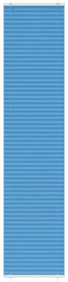 Plissado Cego Azul 40x200 cm Largura Tecido 39,4 cm Poliéster