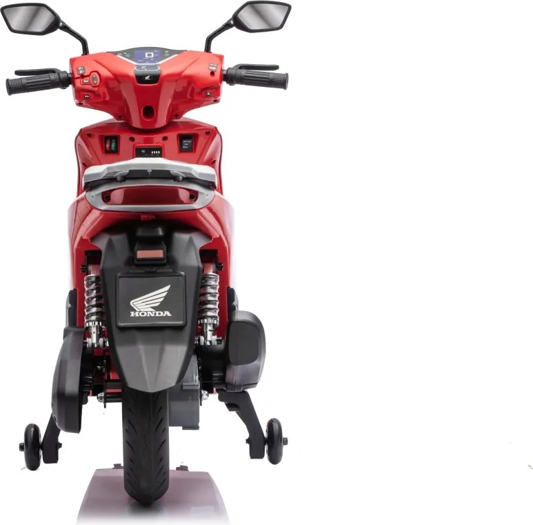 Mota eletrica bateria 12V para Crianças Scooter HONDA SH125I Vermelha