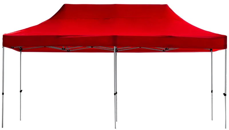 Tenda Jardim Para Festas, Feiras, Eventos 3x6 Force uso profissional Vermelho