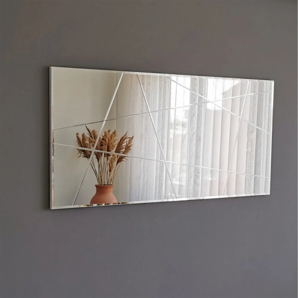 Espelho A331D – Prateado – 130 cm x 62 cm x 2,2 cm