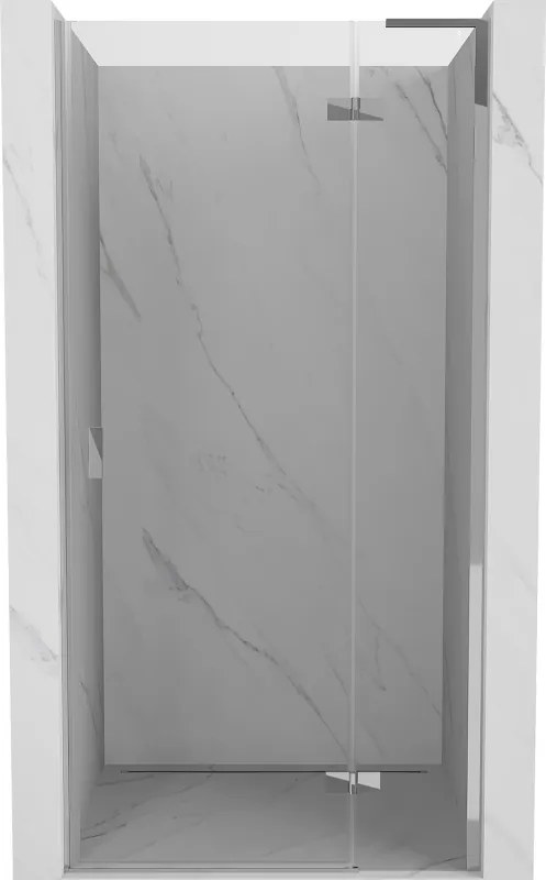 Mexen Mist-H L porta de duche de abrir à direita 85 cm, transparente, cromada - 8A5L-085-000-01-00-P