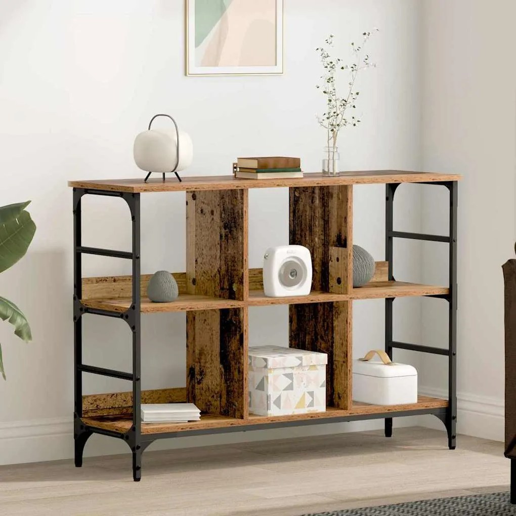 vidaXL Buffet Madeira antiga 102 x 32 x 73,5 cm