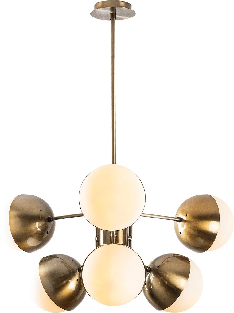 Candeeiro de Teto Karsor – Branco – 64 x 64 cm