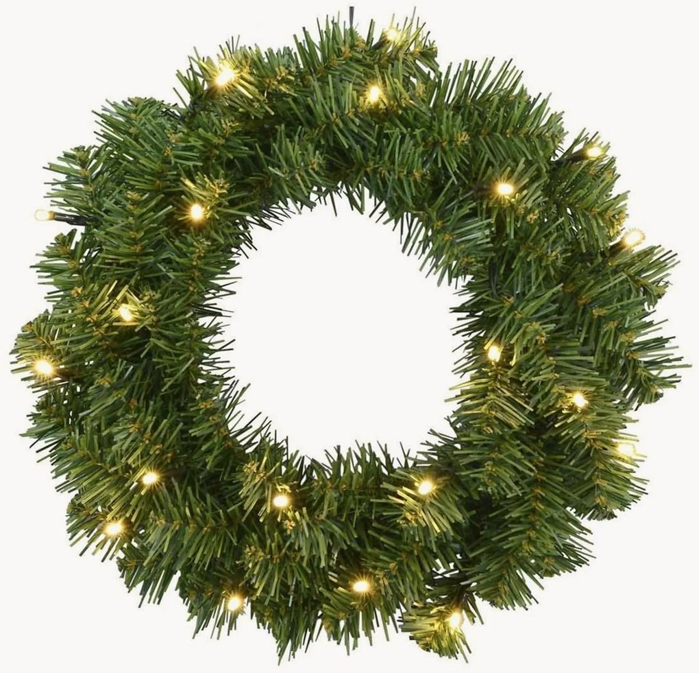 Coroa de Natal LED decorativa Alaska
