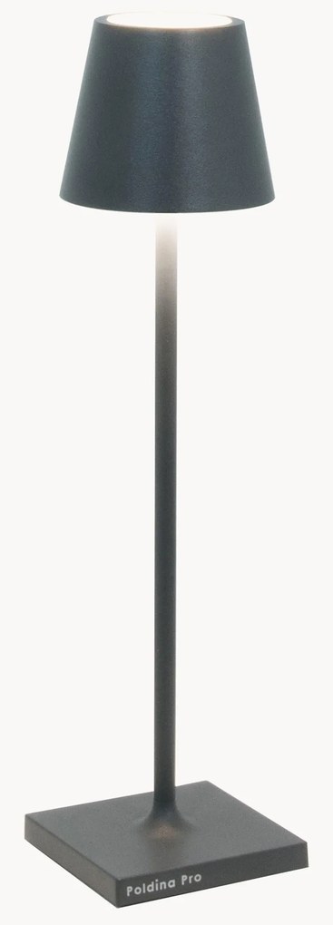Candeeiro de mesa LED portátil e regulável Poldina