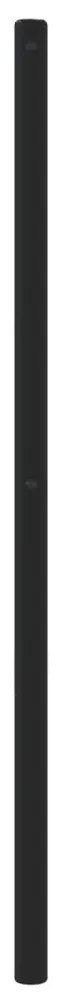 Cabeceira de cama 193 cm metal preto