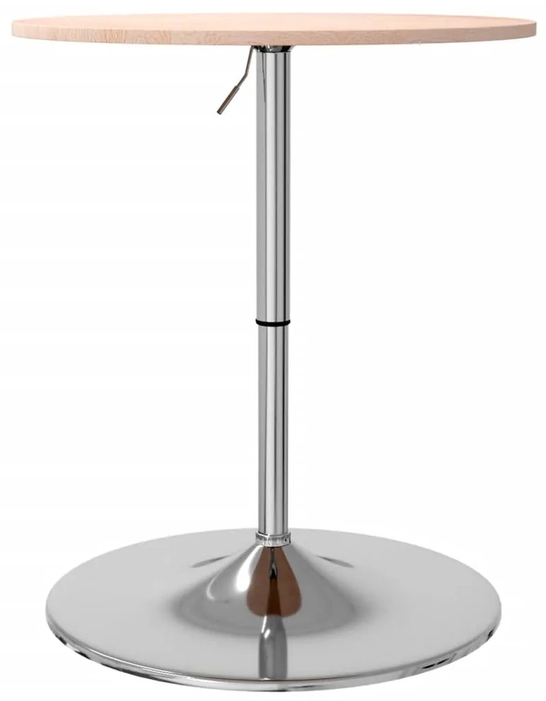 Mesa de bar Ø60x89,5 cm madeira de carvalho maciça