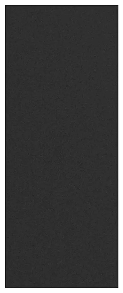 Tapete Retangular vidaXL Preto 120x300 cm