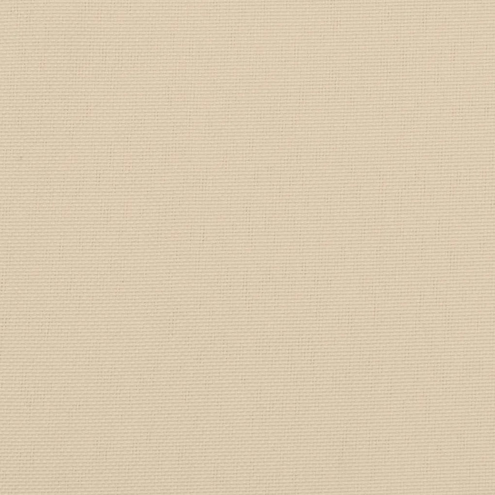 Almofadão para cadeira de terraço (75+105)x50x4 cm bege